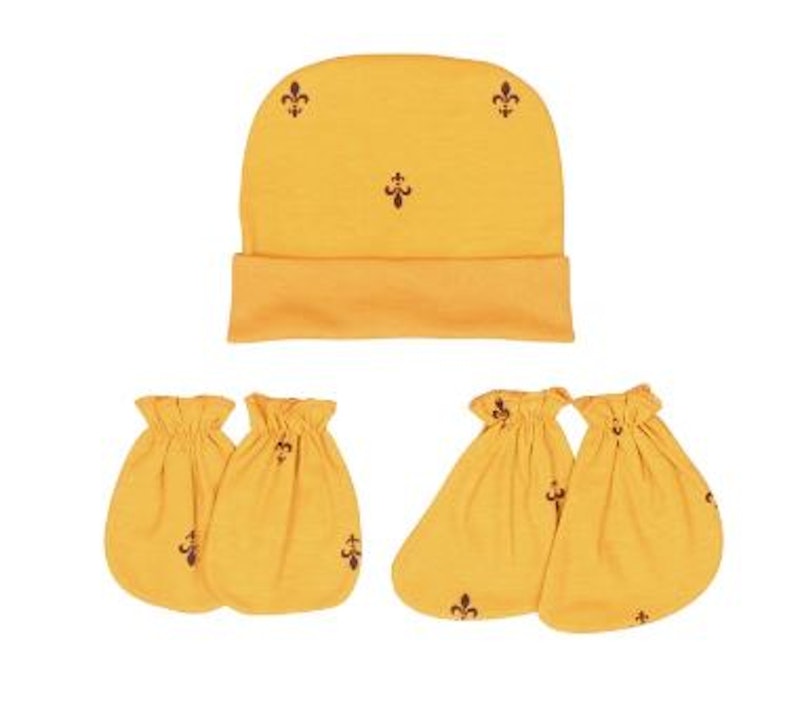 AARDE Series Topi Sarung Tangan Kaki Anak Bayi Newborn 1