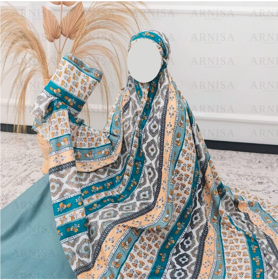  Arnisa Mukena Bali Large Dewasa Tribal