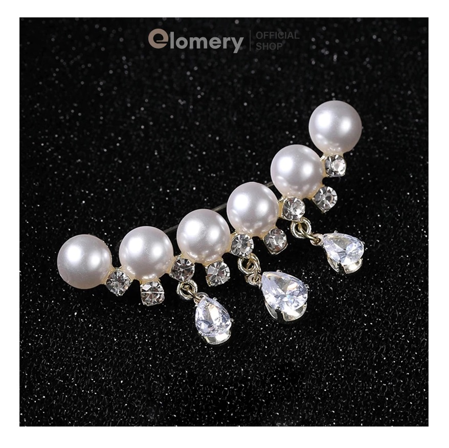 Elomery Elomery Bros Hijab Aksen Mutiara