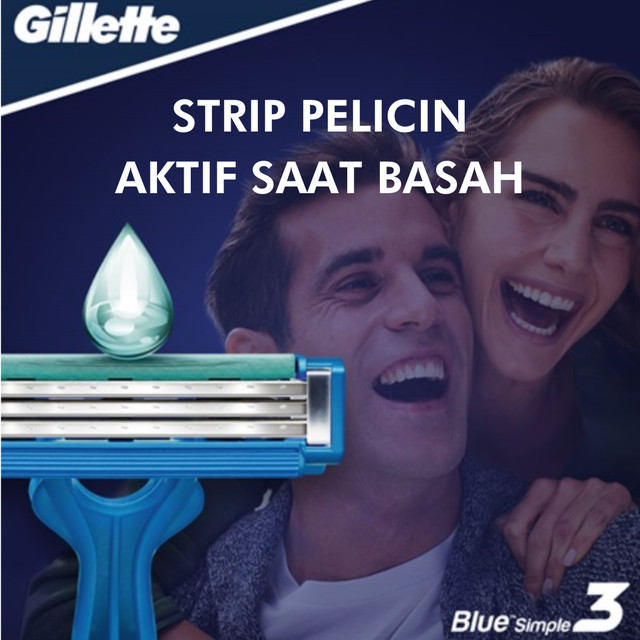 P&G Gillette® Blue™ 3 Flexi