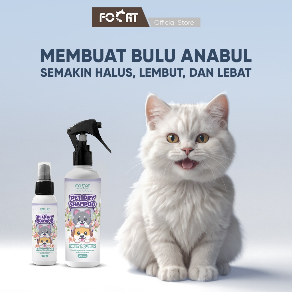 Focat Focat Pet Dry Shampoo Baby Powder N15