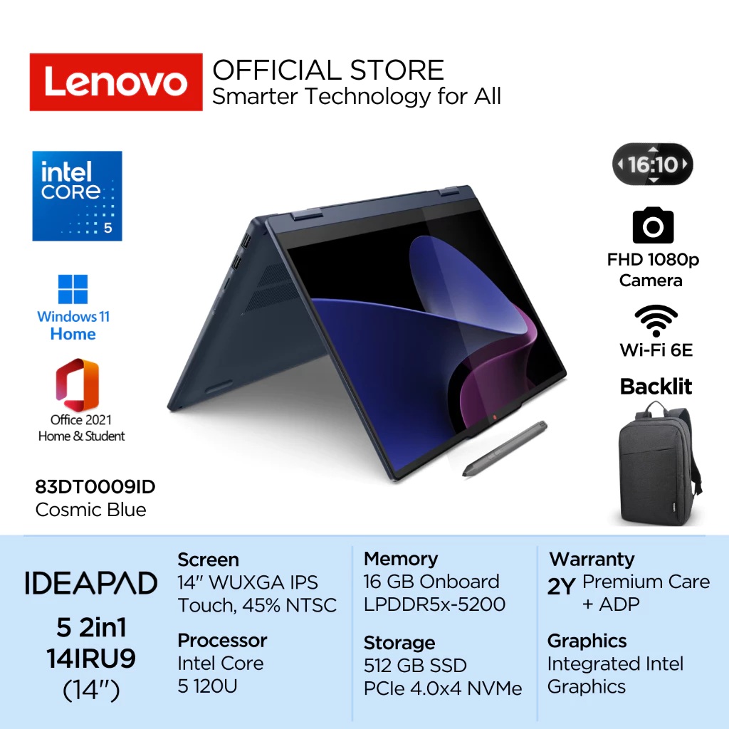 Lenovo Lenovo IdeaPad 5i 2in1 14IRU9
