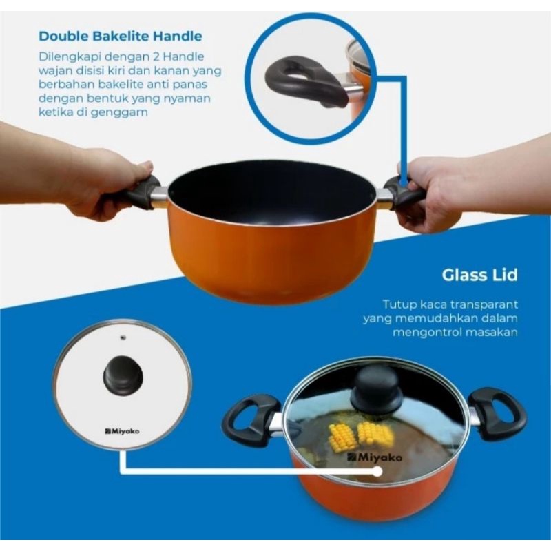 Kencana Gemilang Miyako Dutch Oven  D0-20A