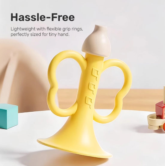 Sakumini Sakumini Silicone Teether Trumpet Toy 