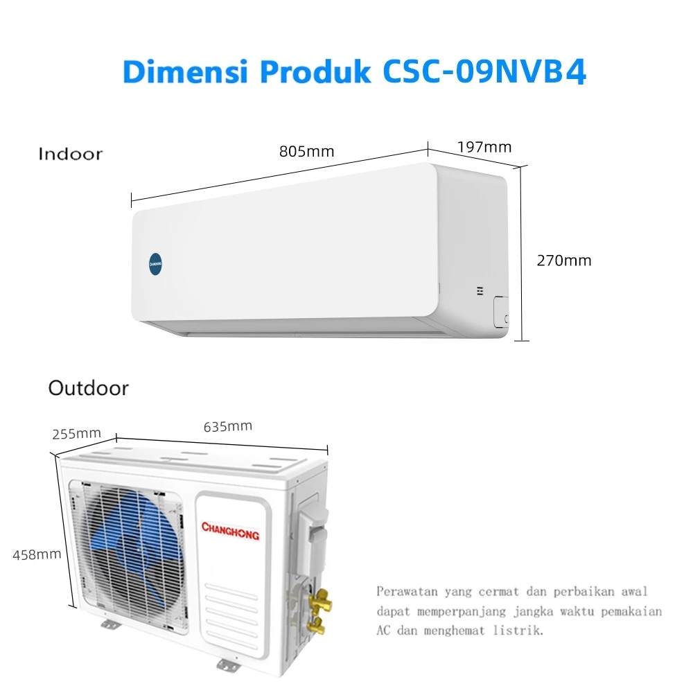Changhong Changhong AC 1 PK Standard CSC-09NVB4