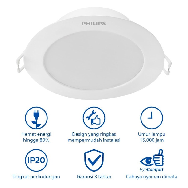 Radiantline LED Downlight 10W Cool Daylight 3