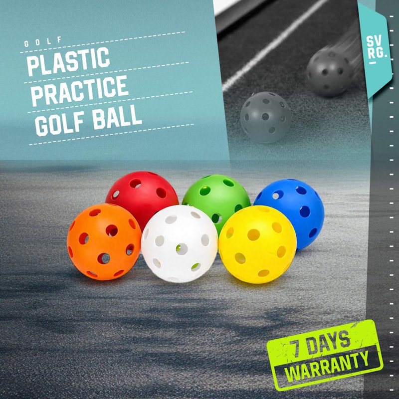 SVRG Plastic Practice Golf Ball 5