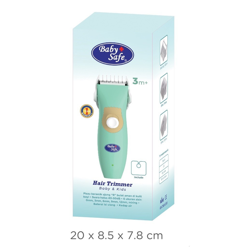 BabySafe Baby Hair Trimmer 4