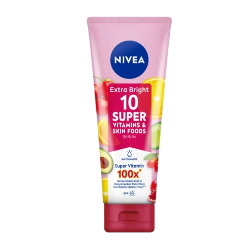 NIVEA ｜ Extra Bright 10 Super Vitamins & Skin Foods