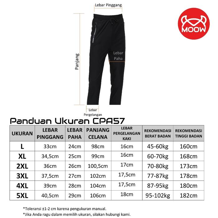  MOOW Celana Panjang IceSilk CPA57