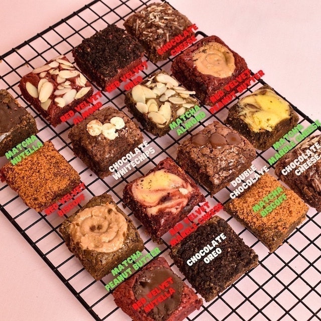 Rainbow Fudge Brownie Box 4
