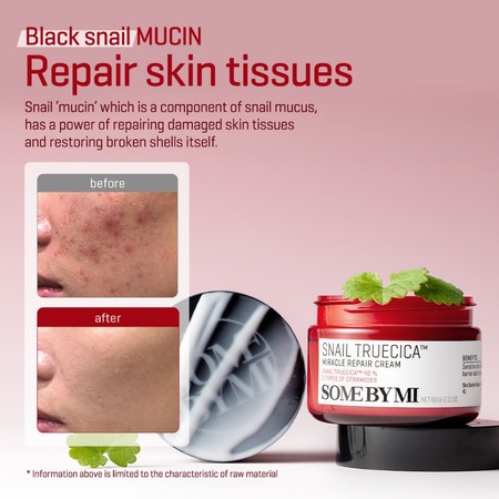 Perennbell SOME BY MI Snail Truecica Repair Cream
