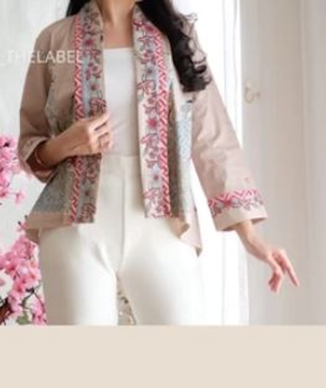 Hebethelabel Min Peach Batik Cheongsam 2