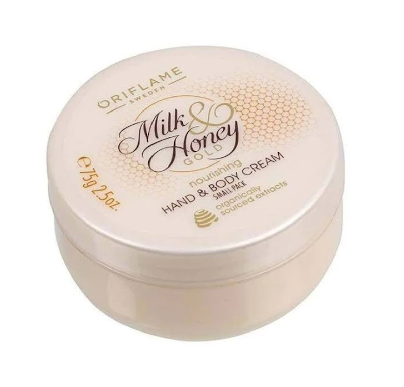 Oriflame Milk & Honey Gold nourishing Hand & Body Cream 2
