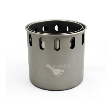 TOAKS Titanium Backpacking Wood Burning Stove STV-11
