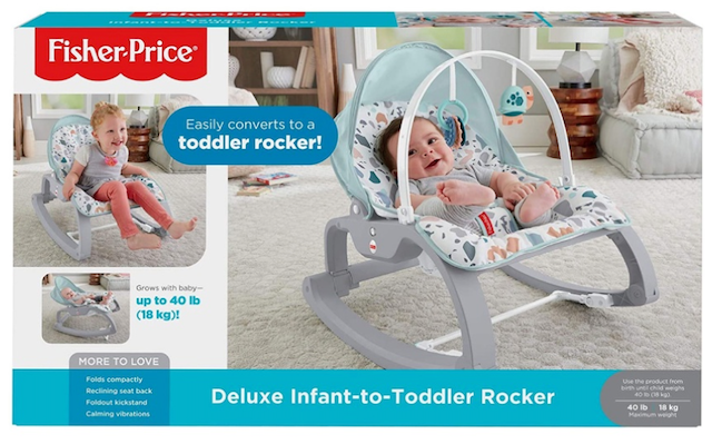 Fisher Price  Deluxe Infant-to-Toddler Rocker