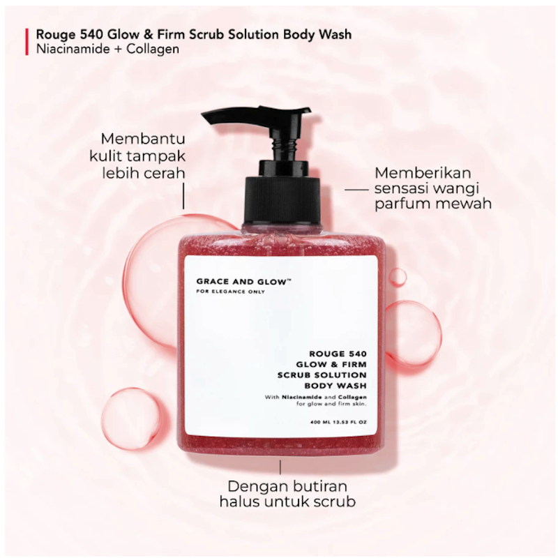 Grace and Glow Rouge 540 Gentle Scrub Body Wash 2