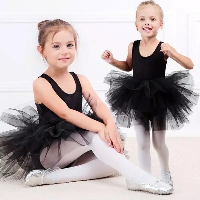 Setelan Baju Ballet Anak Rok Tutu Fluffy Dress + FREE Stocking 4