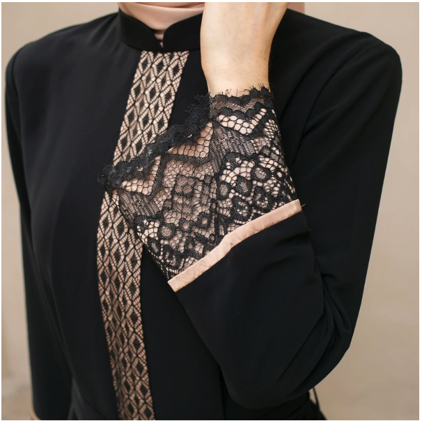 EPC Fashion EPC Gamis Noura Black Midnight Morocco Series