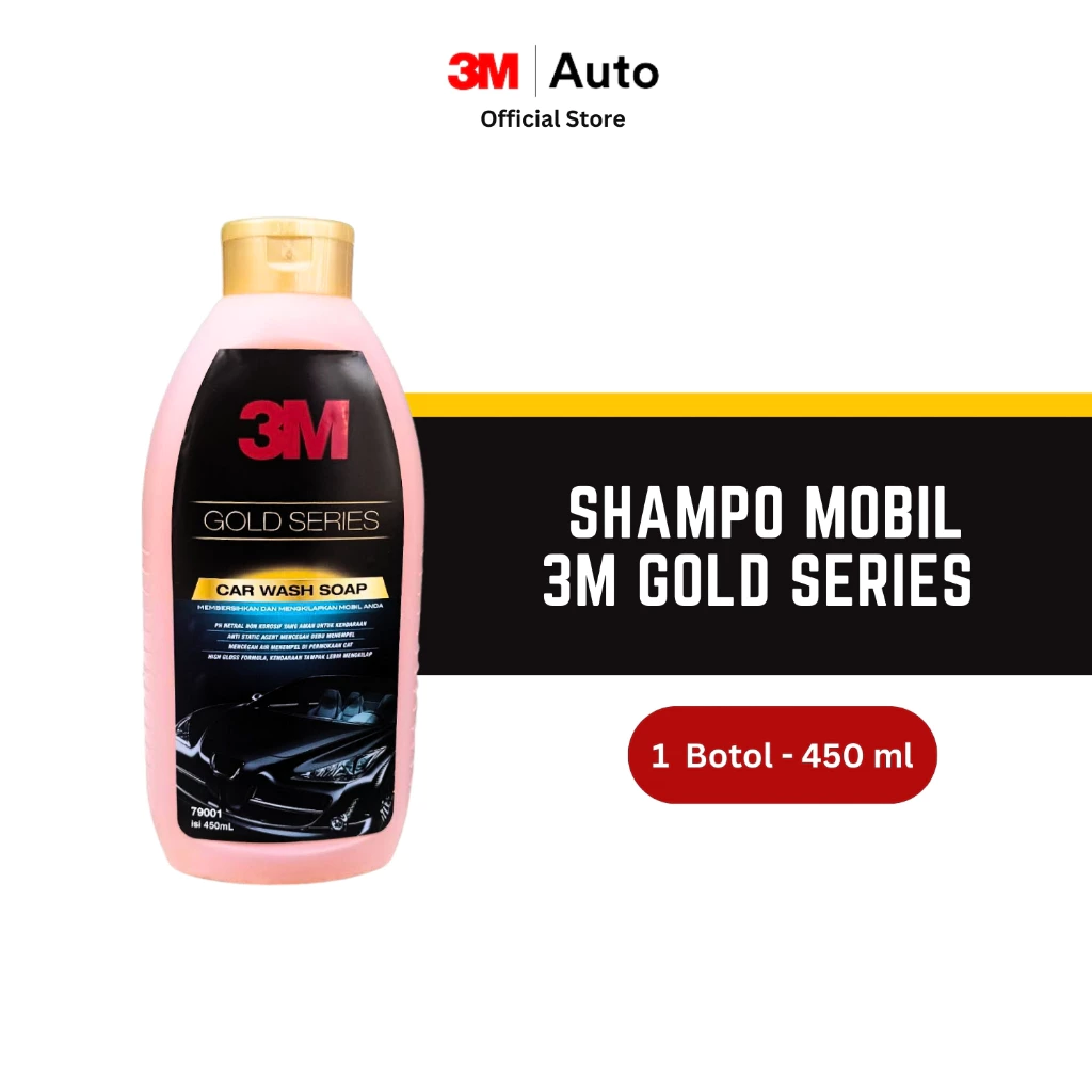 3M Indonesia 3M Car Wash Soap Gold Series 450 ml