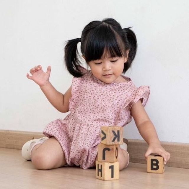 Little Me Baby Calio Romper