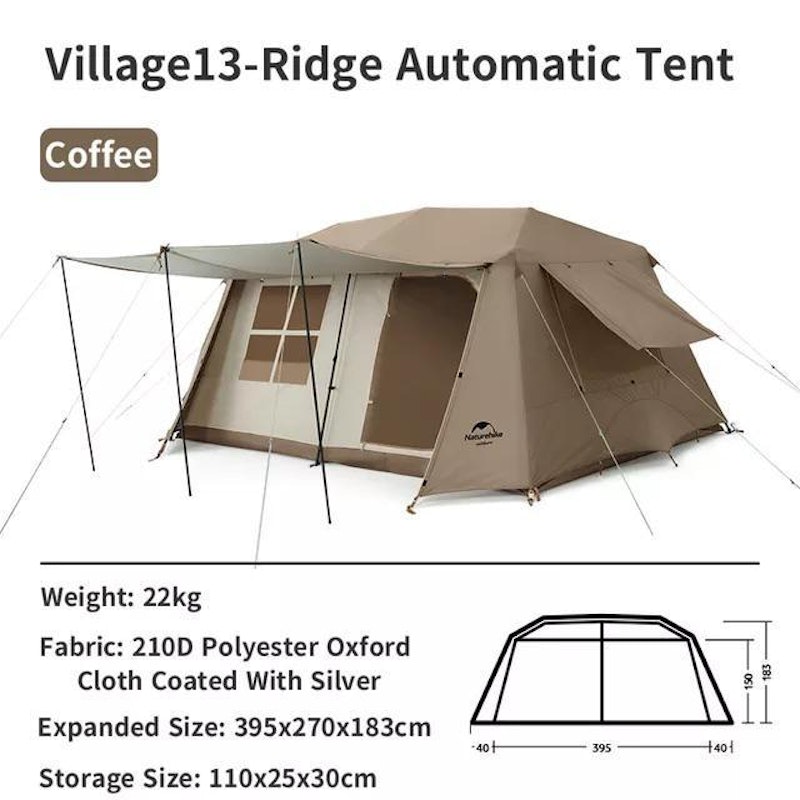 Naturhike Tenda Camping Village 13 5