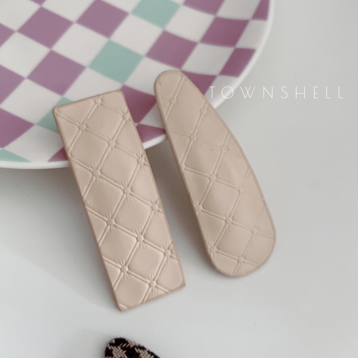 Town Shell Knitted Candy Korean Hair Clip