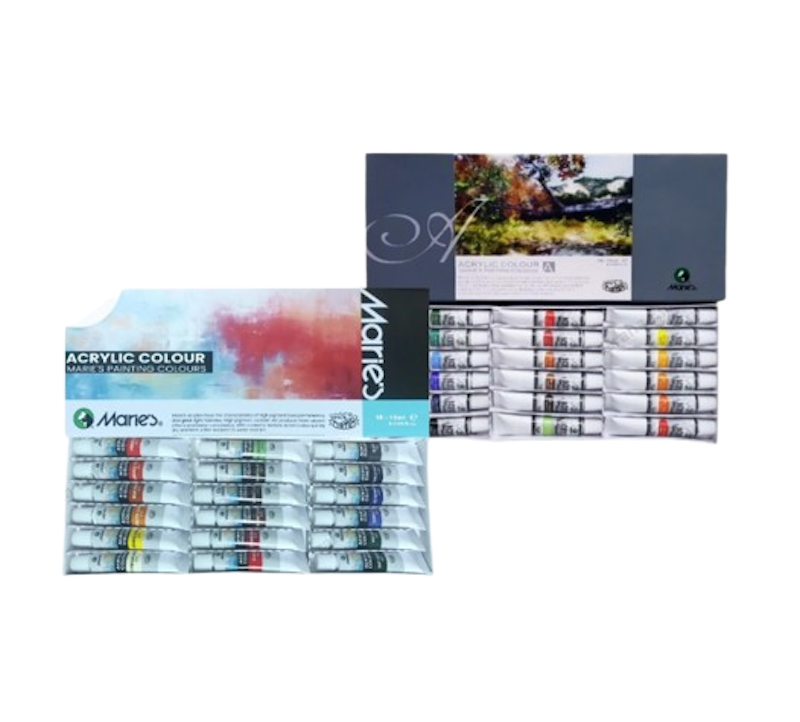 Marie's Acrylic Colour Set 18 1