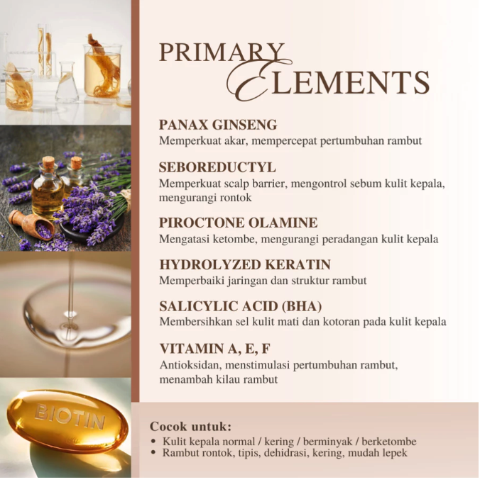 Heritier Indonesia Heritier Reconstruct Scalp and Hair Mask