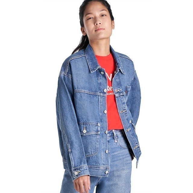 Levi Strauss & Co  Levi's Lr Wmns Trucker Midday Break A0153-0000