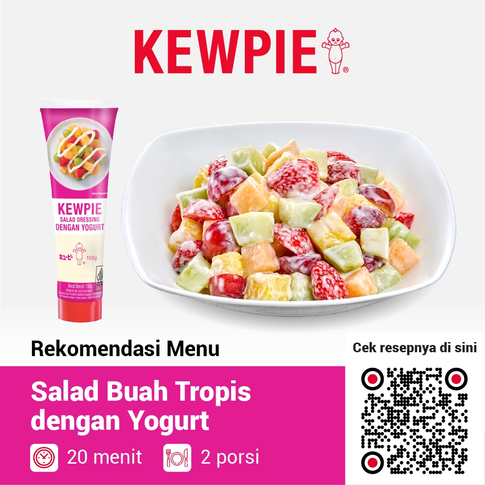 Kewpie Indonesia Kewpie Salad Dressing Dengan Yogurt