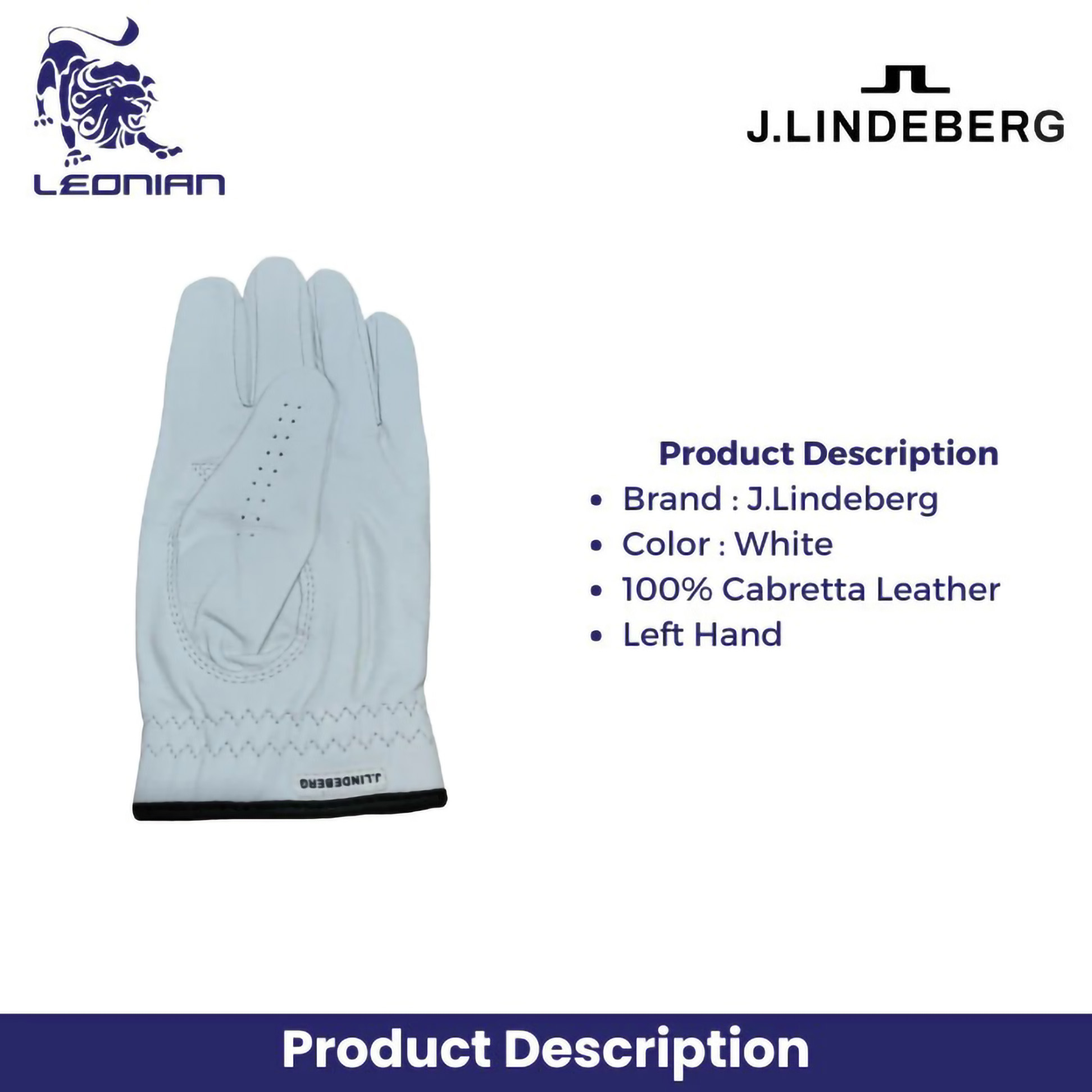 J.Lindeberg J.Lindeberg Leather Glove