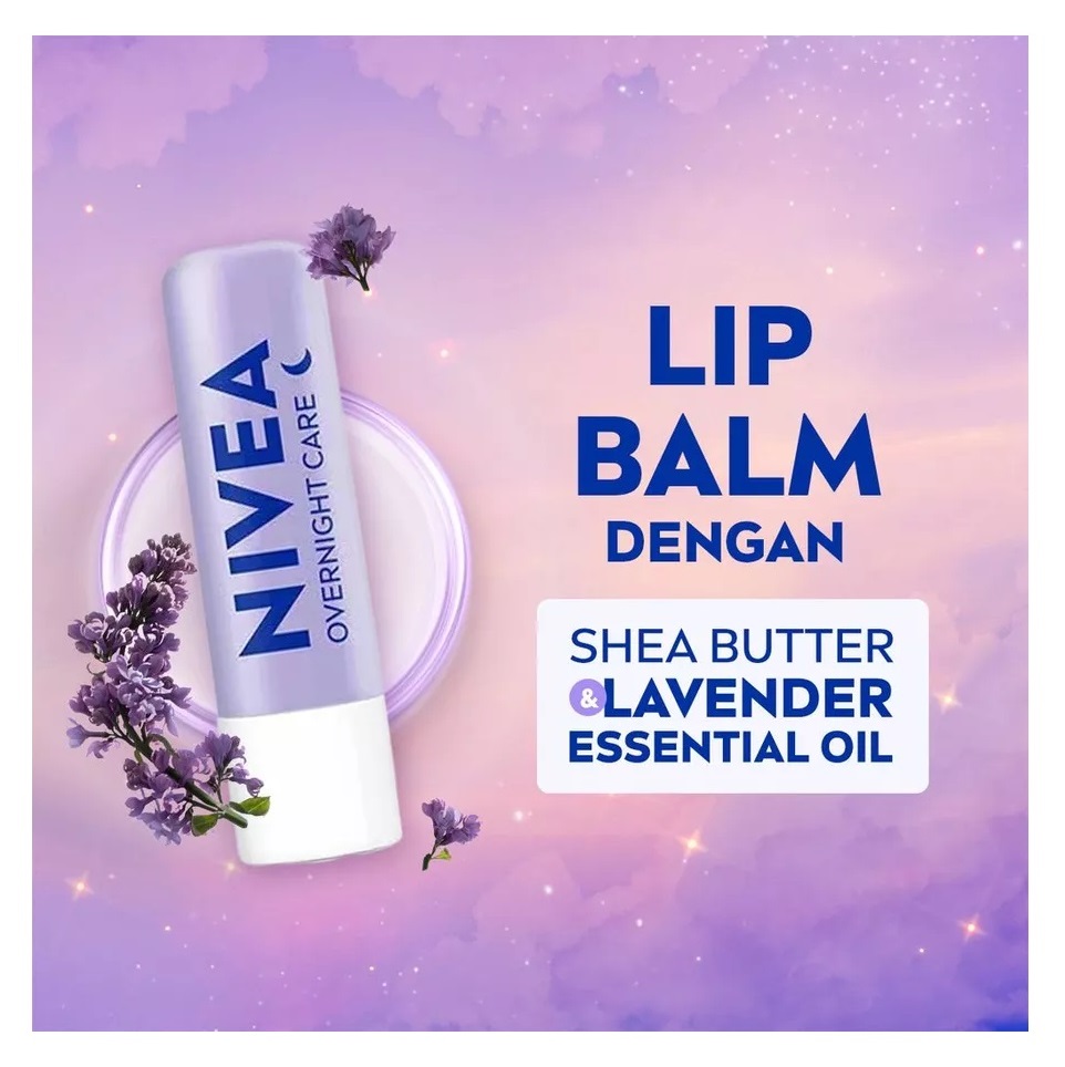 Beiersdorf NIVEA Overnight Care Lip Balm