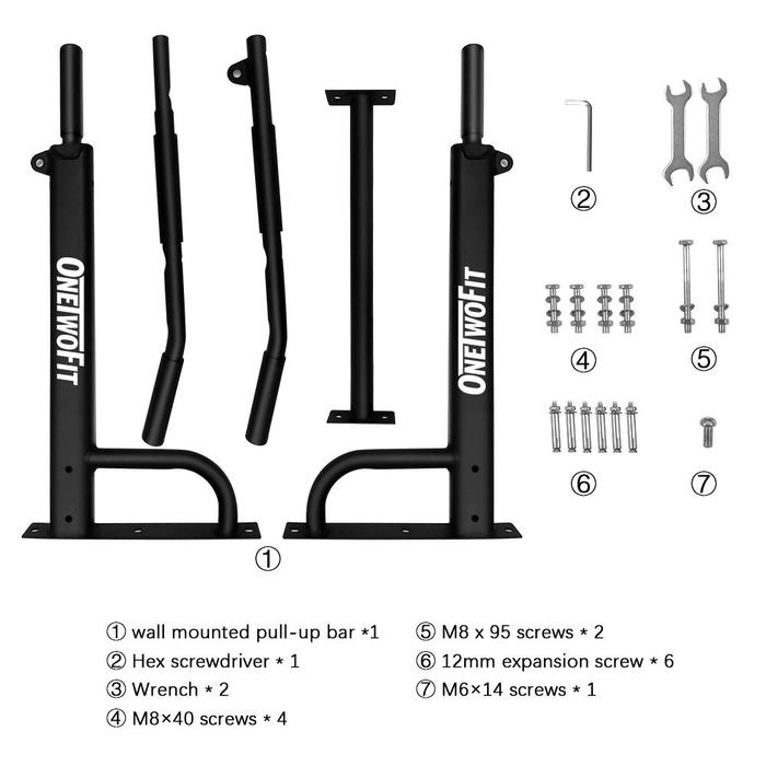 OneTwoFit Pull Up Bar 3
