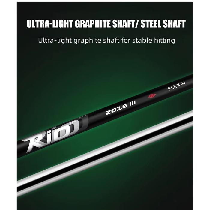 PGM Golf PGM Golf Club Iron RIO3 Men Graphite Carbon Shaft