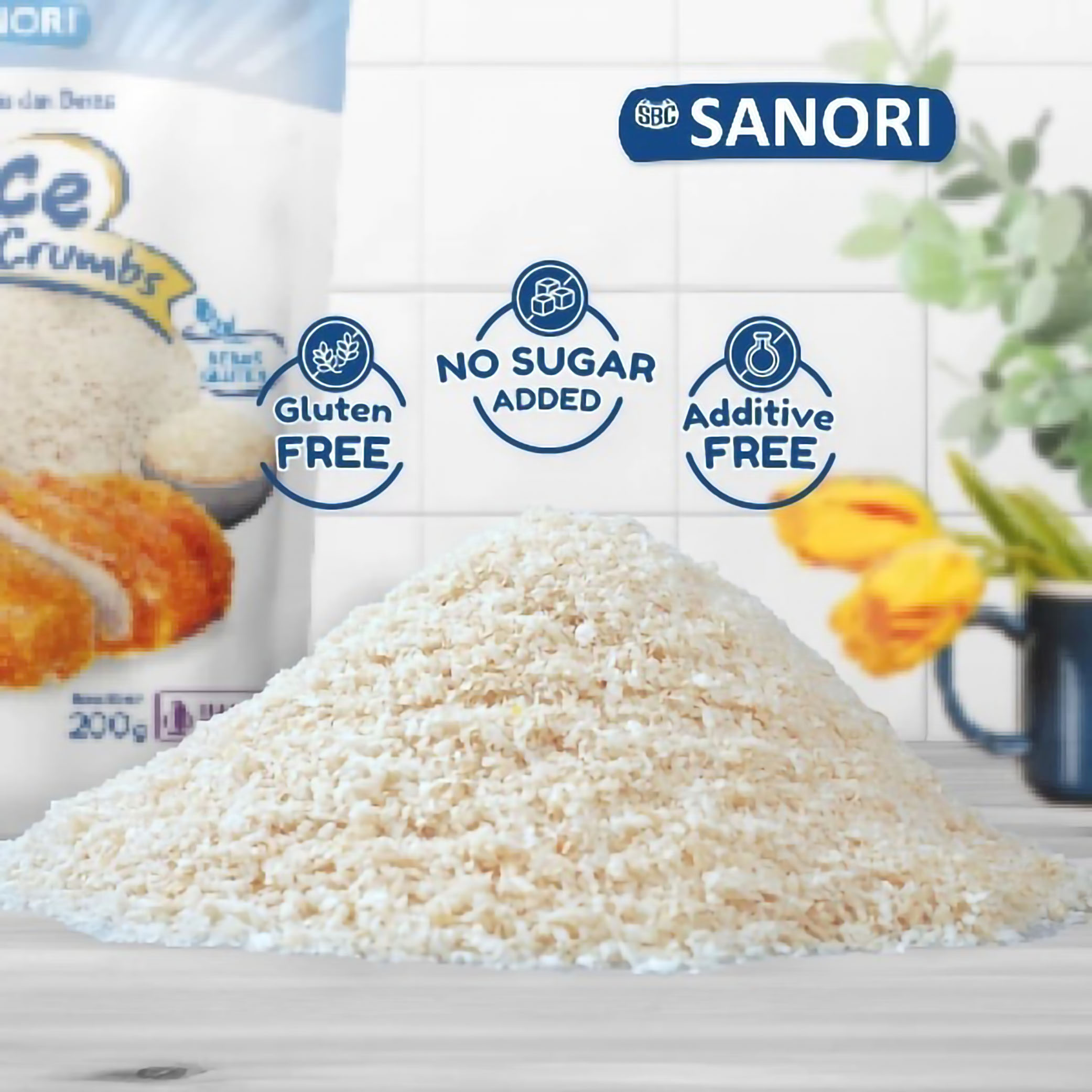 Inti Rasa Alamindo SBC SANORI Rice Bread Crumbs 