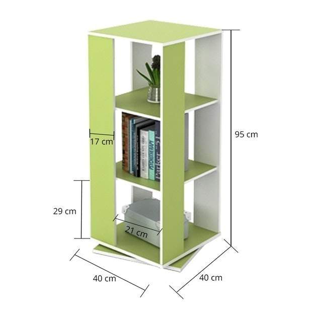 Funika Furniture Rak Putar 3 Tingkat 22001