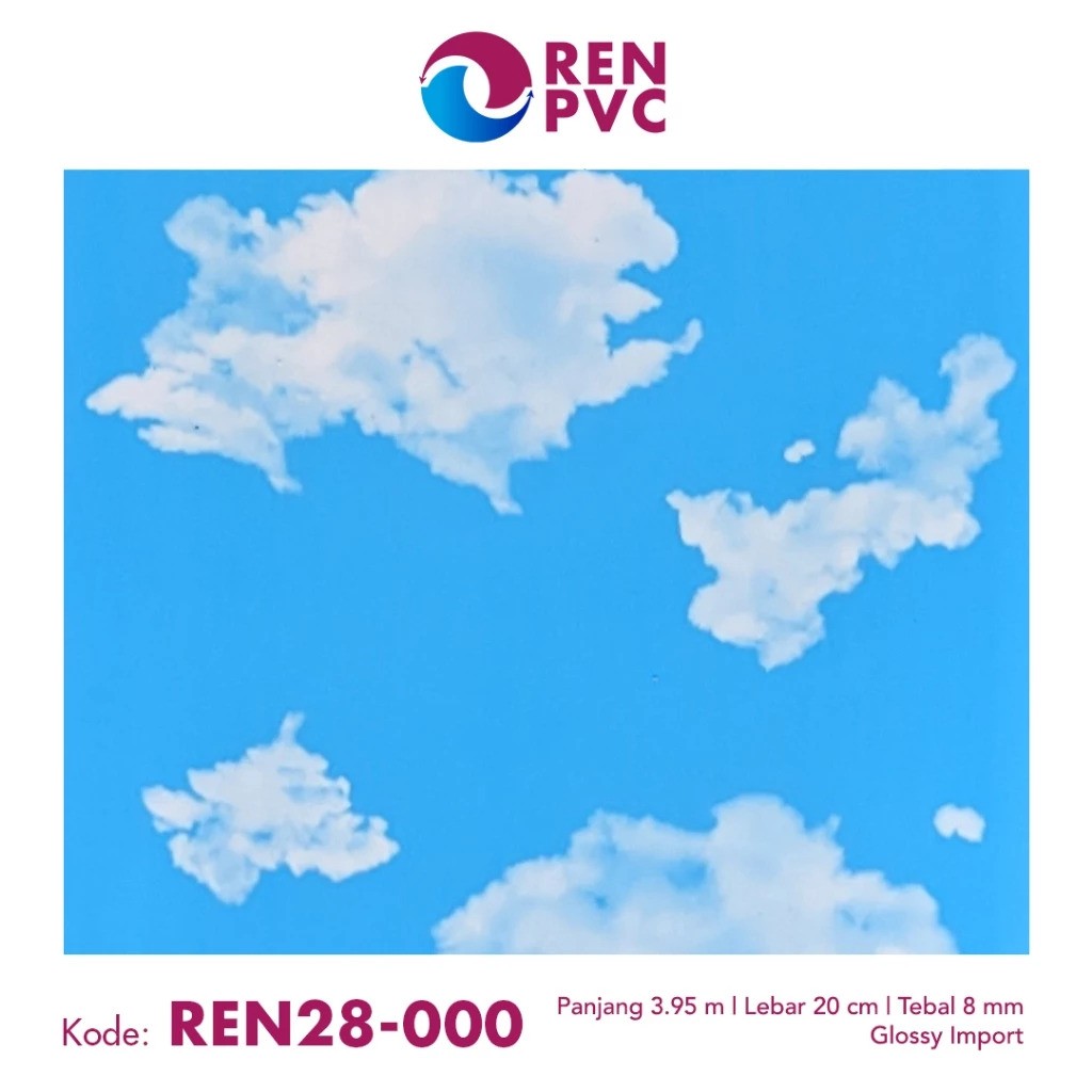 Renggali Anugerah Utama REN PVC Plafon PVC Import 8 mm  REN28-000