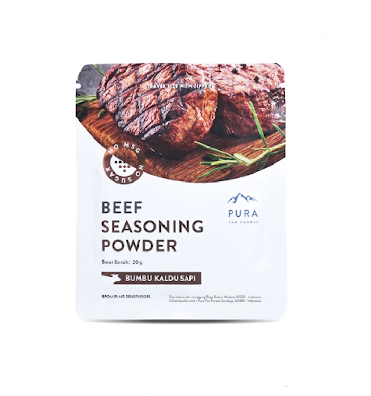 Pura Beef Seasoning Powder 20 gram 1