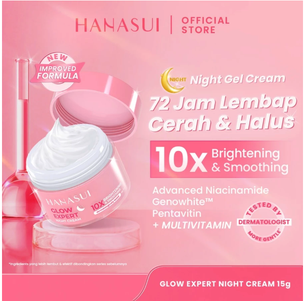 Hanasui Glow Expert Night Cream