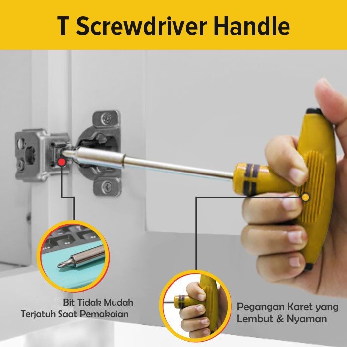 Puncak Gunung Screwdriver Bit Socket G1F1 1080