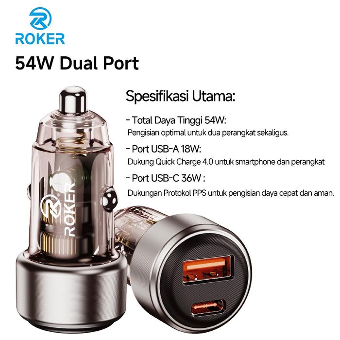 Roker Charger Mobil  3