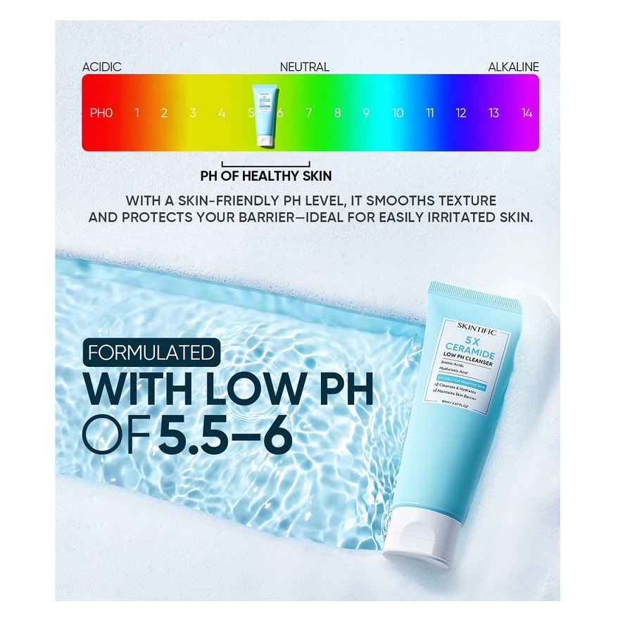 SKINTIFIC Cosmetics SKINTIFIC 5X Ceramide Low pH Cleanser