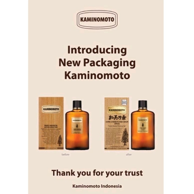 Kaminomoto Hair Tonic Gold 3