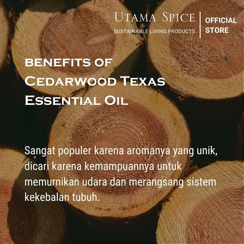 Utama Spice Cedarwood Texas Essential Oil 4