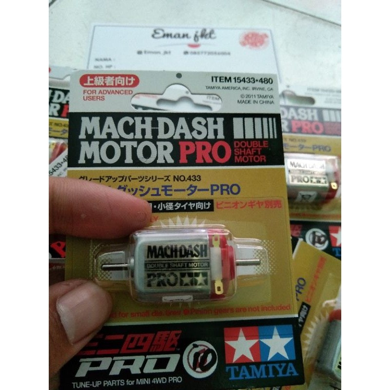 Jr Mach-Dash Motor PRO 4
