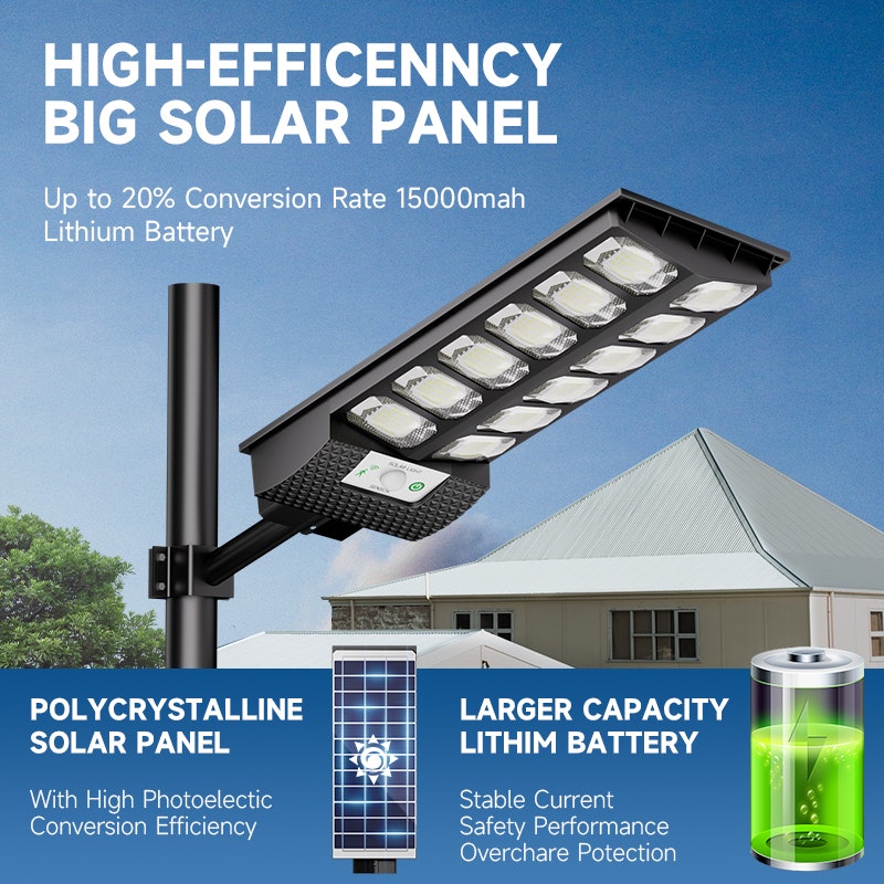 OOKAS Solar Street Light 2000W 5