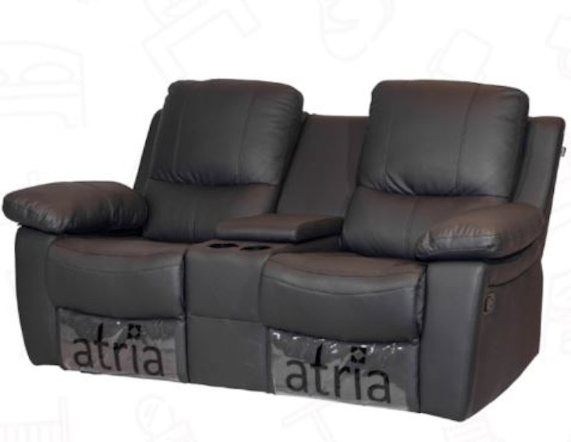 Sofa Recliner Livana 2 Seater with Stocker Air Leather