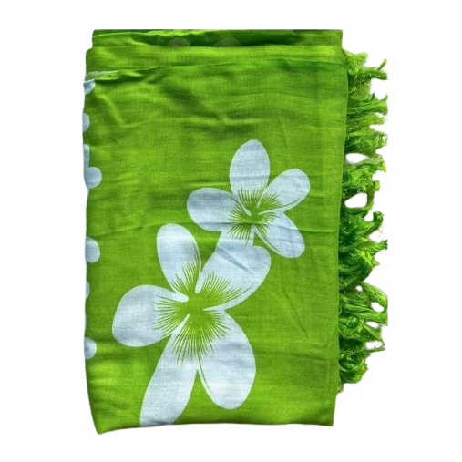 Kain Pantai Bali Motif Bunga Jepun 3