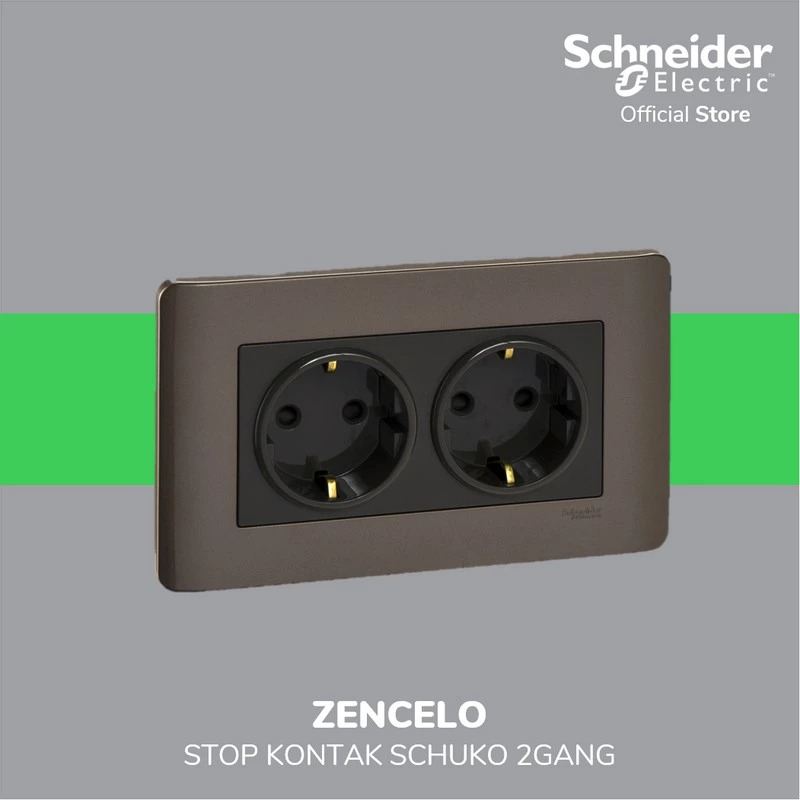 Schneider Electric  Schneider Electric ZENcelo 2G Stopkontak Schuko E84T426_16S_SZ_G3